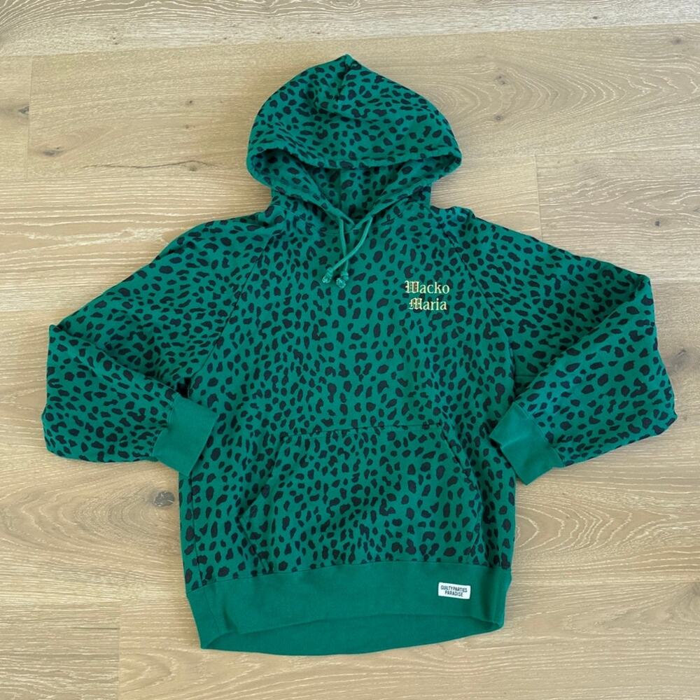 Guilty Parties Paradise Hoodie Wacko Maria Size M Green Black